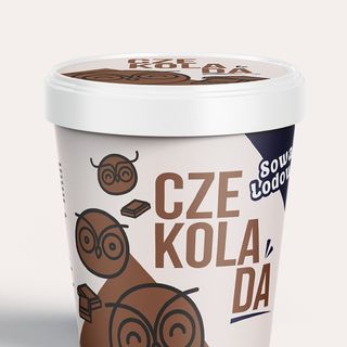 Lody czekoladowe 480 ml.