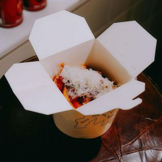 Gigli Peperoni, olive e Melanzane 