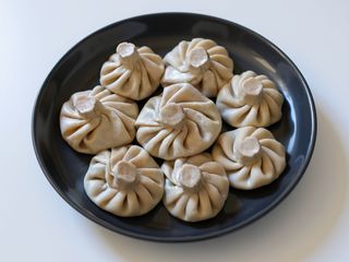 Chinkali z wołowiną i baraniną