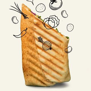 WRAP MIESI ĄCA - TERIYAKI  WRAP