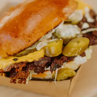 Smash Jalapeño + Frytki