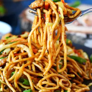 Yakisoba chicken
