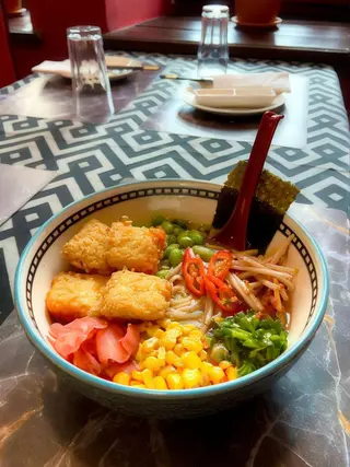 Spicy miso veggi