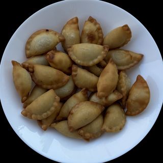 Pelmieni z cielęcina (porcja XL) smażone