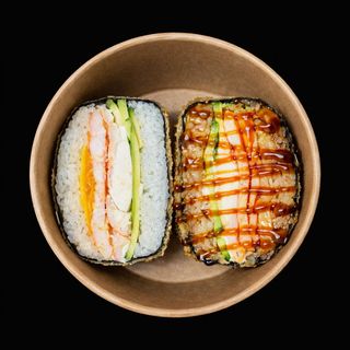 Burger krewetka