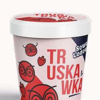 Lody truskawkowe 480ml