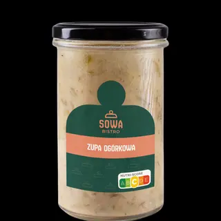 Zupa ogórkowa z koperkiem 400 ml.