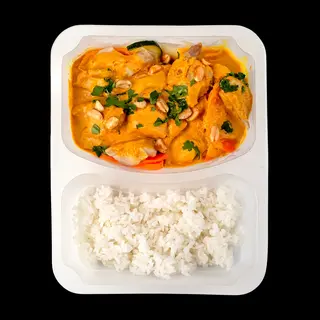 Kurczak w żółtym curry z warzywami 400g.