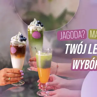 Jagodowe Latte