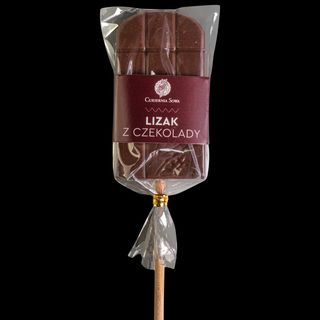 Lizak z czekolady