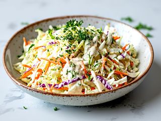 Surówka z białej kapusty