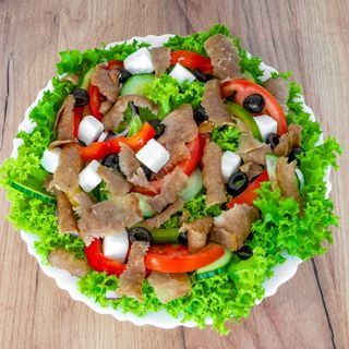 Fatah sałatka kebab