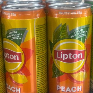 Lipton peach o.33L