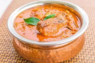 Bhuna gosht (Krewetki)