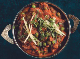 Keema Kadhai Mutter