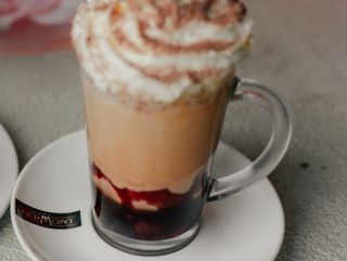 Mokka brownie z wiśniami