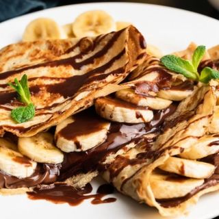 Naleśniki banan-nutella