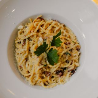 Spaghetti z krewetkami