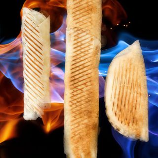 Kebab wegetariański średni