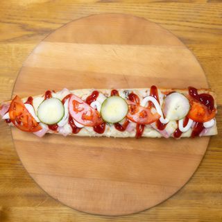 Zapiekanka Z Szynką