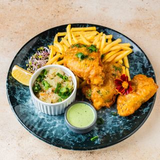 Fish and chips 250g