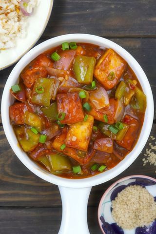 Chilli paneer