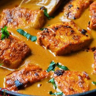 Fish butter masala