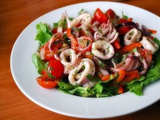 Sea food salad