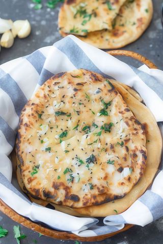 Garlic roti