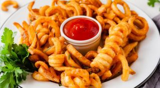 Curly fries duże