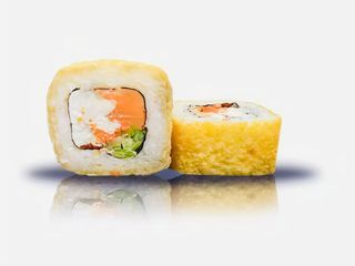 Łosoś tempura 8szt