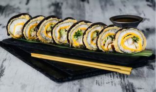 Unagi węgorz tempura  8szt