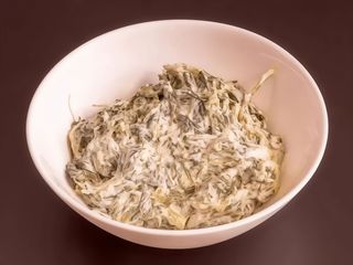 Szpinak w śmietanie