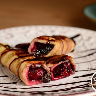 Naleśnik  z Czekolada i Wiśnią 2szt