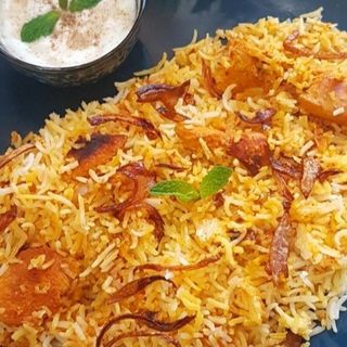 Butter Chicken Biryani