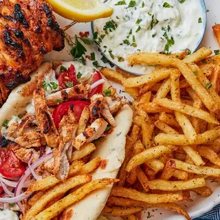 Mint Chicken Tikka Gyros