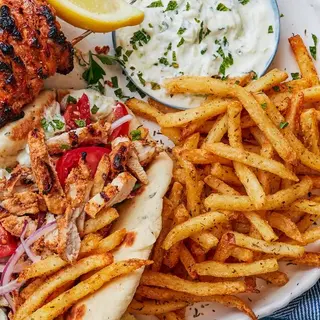 Malai Chicken Tikka Gyros