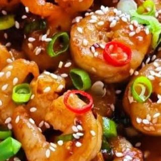 Honey Chilli Prawn