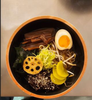 Vege ramen shoyu