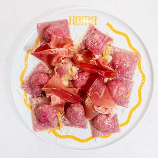 Ravioli ripieni di aspaaragi