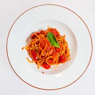 Spaghetti basilico e pomodoro