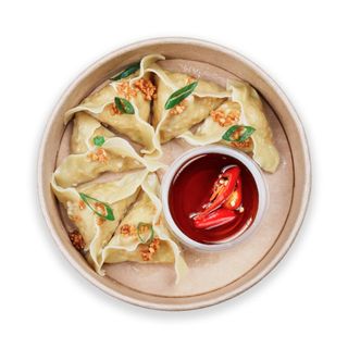 PIEROŻKI MIMI - GOTOWANE z KURCZAKIEM 6 szt