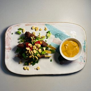 Satay z sosem orzechowym GF