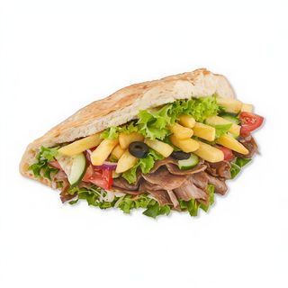 Kebab w bułce amerykański