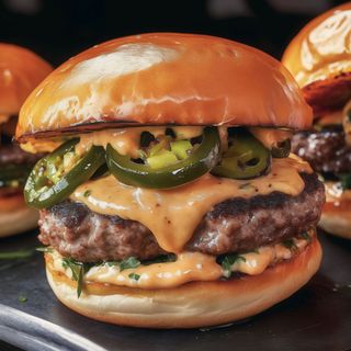 Jalapeño Crunch Burger