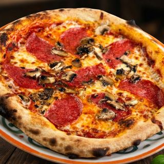 Salame e Funghi