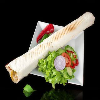 Falafel Halloumi rollo