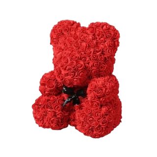 Czerwony Różany Miś