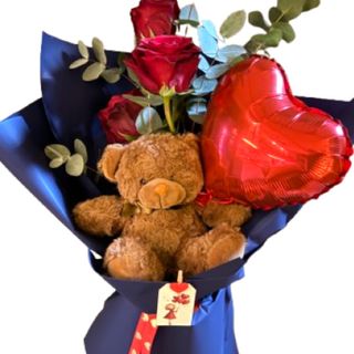 Bukiet Walentynkowy Słodziak M