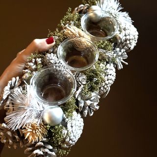 Świecznik świąteczny